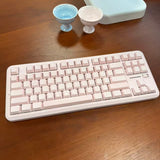 Customized ceramic keys suitable for mechanical keyboards, with a frosted feel that is non greasy, non fingerprint adhesive, and has a touch on the skin. Suitable for typing and gaming