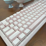 Customized ceramic keys suitable for mechanical keyboards, with a frosted feel that is non greasy, non fingerprint adhesive, and has a touch on the skin. Suitable for typing and gaming