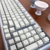 Customized ceramic keys suitable for mechanical keyboards, with a frosted feel that is non greasy, non fingerprint adhesive, and has a touch on the skin. Suitable for typing and gaming