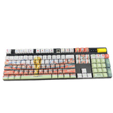 You can customize with pictures and create company logos, corporate culture, and other content on keycap patterns.